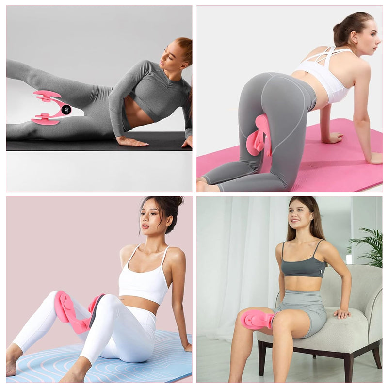 💪 Adjustable Pelvic Floor & Thigh Trainer – 🔄 Postpartum Recovery & Body Shaping Tool for Glutes 🍑, Thighs 💥 & Hips 💃