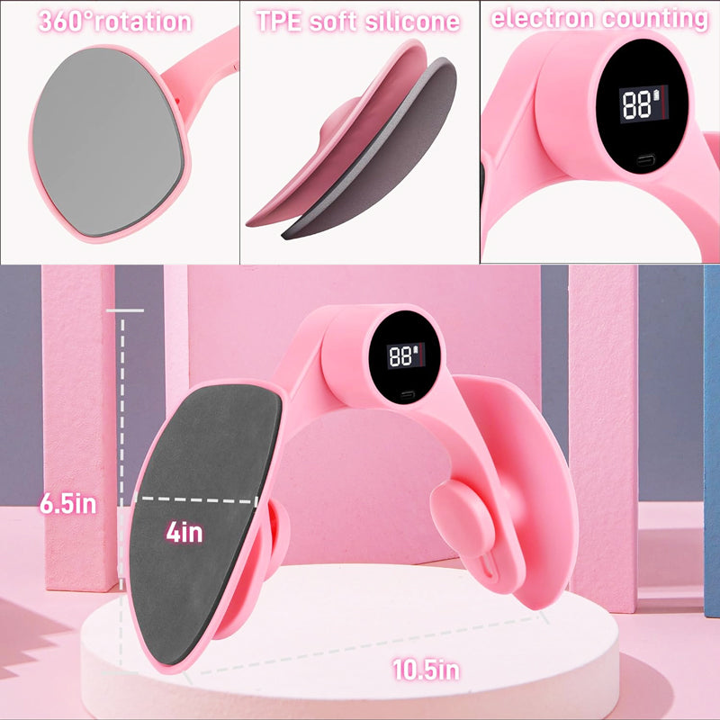 💪 Adjustable Pelvic Floor & Thigh Trainer – 🔄 Postpartum Recovery & Body Shaping Tool for Glutes 🍑, Thighs 💥 & Hips 💃